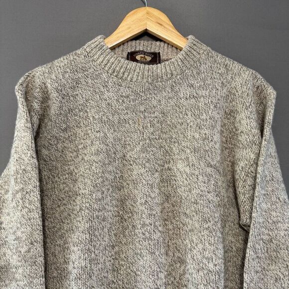 North River Apparel High Neck Knit Sweater Size Medium Winter Essential - Picture 2 of 9